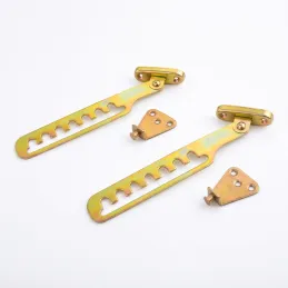 Quincaillerie de verrouillage pour fenêtres - 2 pcs / Zinc jaune