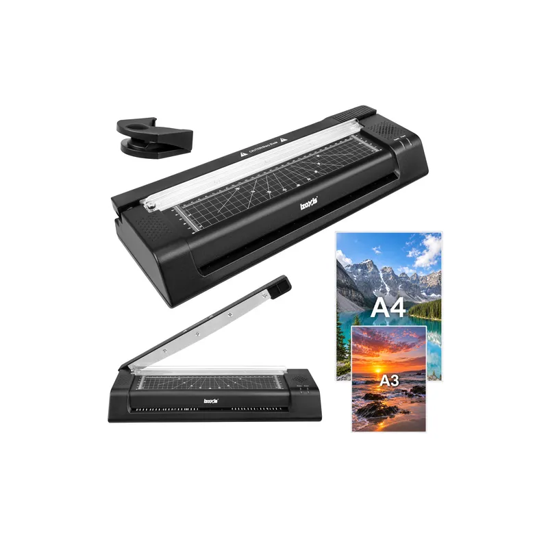 Plastifieuse avec massicot EASY / Noir