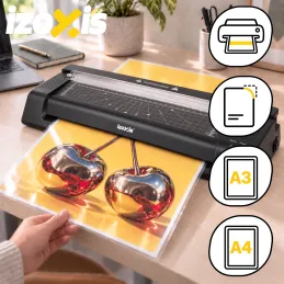 Plastifieuse avec massicot EASY / Noir