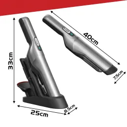 Aspirateur à main sans fil ULTRA LUX 100W / Noir