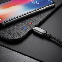 Tapis de souris avec chargeur sans fil pour téléphone LUXPAD / Noir