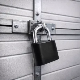 Cadenas à combinaison en fonte ZION / Noir