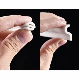 Joint auto-adhésif pour fenêtres et portes 4000 mm / Blanc