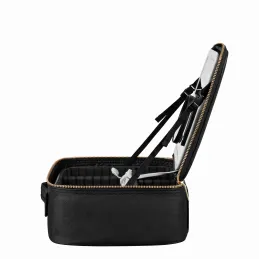 Trousse de maquillage avec miroir LED GRANDIO / Noir