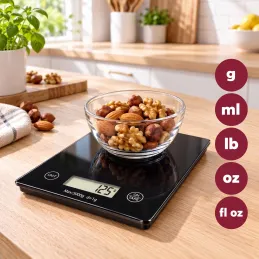 Balance de cuisine numérique EASY COOK / Noir