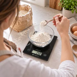 Balance de cuisine numérique EASY COOK / Noir