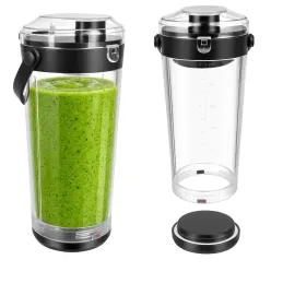 Mixeur électrique USB ARIANO pour smoothies et cocktails 600 ml / Noir