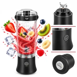 Mixeur électrique USB ARIANO pour smoothies et cocktails 600 ml / Noir