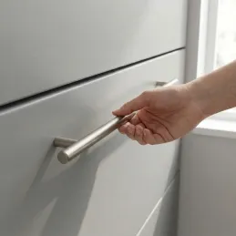 Poignée RELING / Nickel mat satiné
