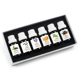 Set de 6 huiles parfumées pour diffuseurs d'arômes / 10 ml