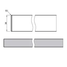 Plan de travail EGGER Chêne Halifax naturel H1180/ST37
