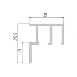 Rail inférieur AOF-030