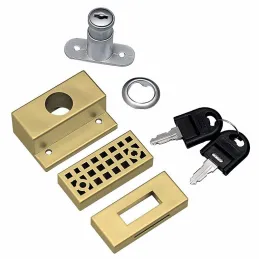 Serrure pour porte coulissante