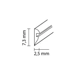 Joint pour panneau de particules de 16 mm U-16