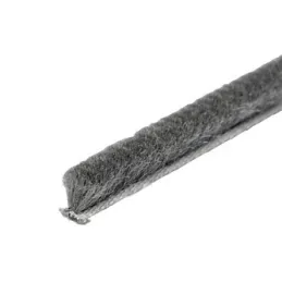 Brosse à emboîter pour rail de porte coulissante / Grise