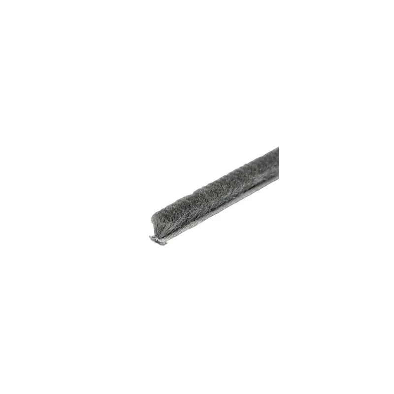 Brosse à emboîter pour rail de porte coulissante / Grise