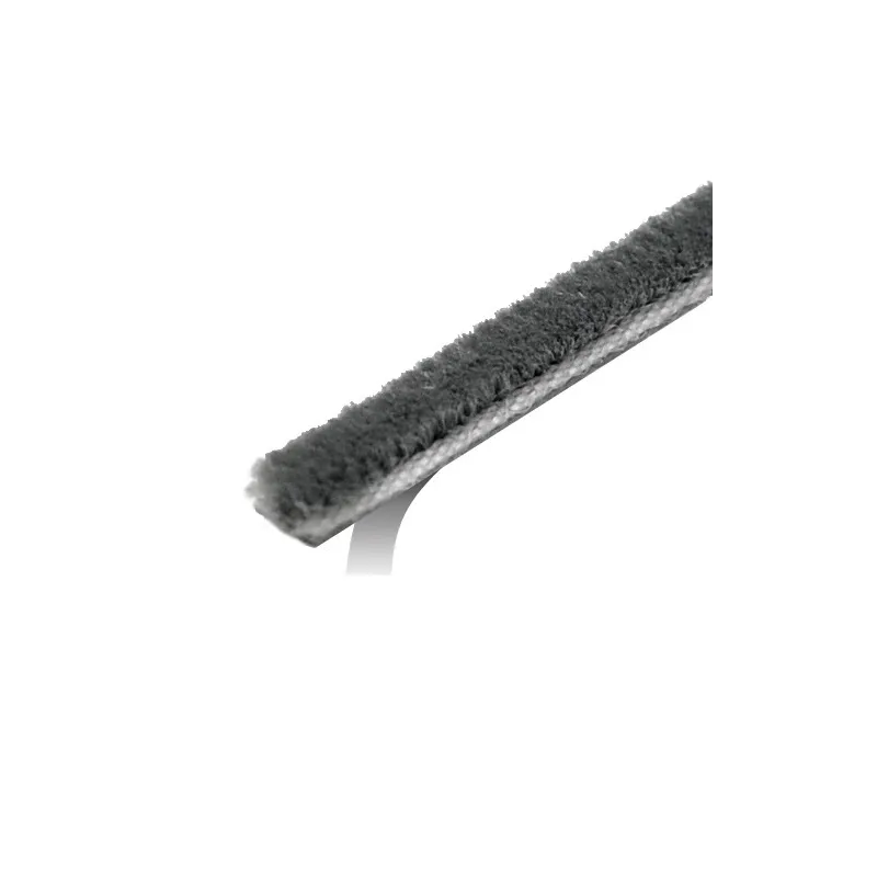 Brosse de rail emboîtable, embout / Grise