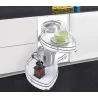 Blanc / chromé