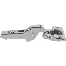 Charnière semi-recouvrante à clipser 100°