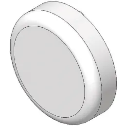 Cache ronde pour charnière
