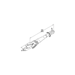 Tige réglable pour pieds de plinthe - AXILO