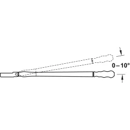 Tige réglable pour pieds de plinthe - AXILO