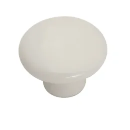 Bouton FRAGILE / Porcelaine blanche