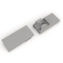 Ensemble d’embouts pour profilé HI8 C1 / Paire