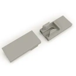 Ensemble d’embouts pour profilé HI8 C1 / Paire