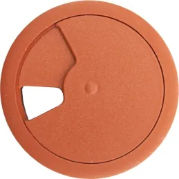 Passe-câbles en PVC – acajou