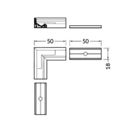 Raccord d’angle CORNER10 90°