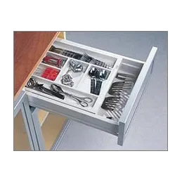 Tiroir coulissant en PVC avec range-couverts