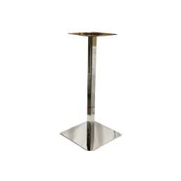 Piètement de table de bar ONE / Chrome brillant