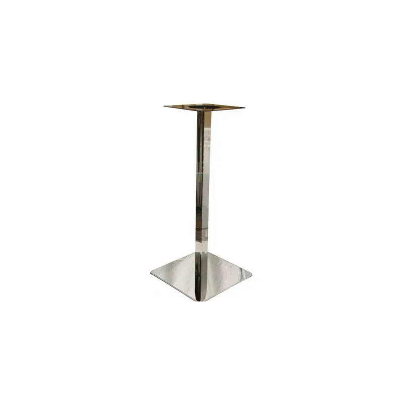 Piètement de table de bar ONE / Chrome brillant