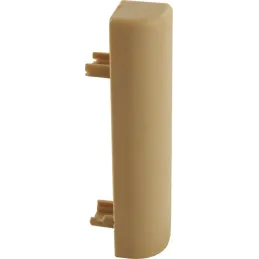 Raccord d’angle pour plinthe de cuisine en plastique / Beige