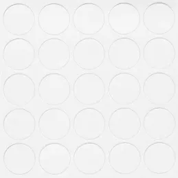 Cache autocollant / Blanc brillant