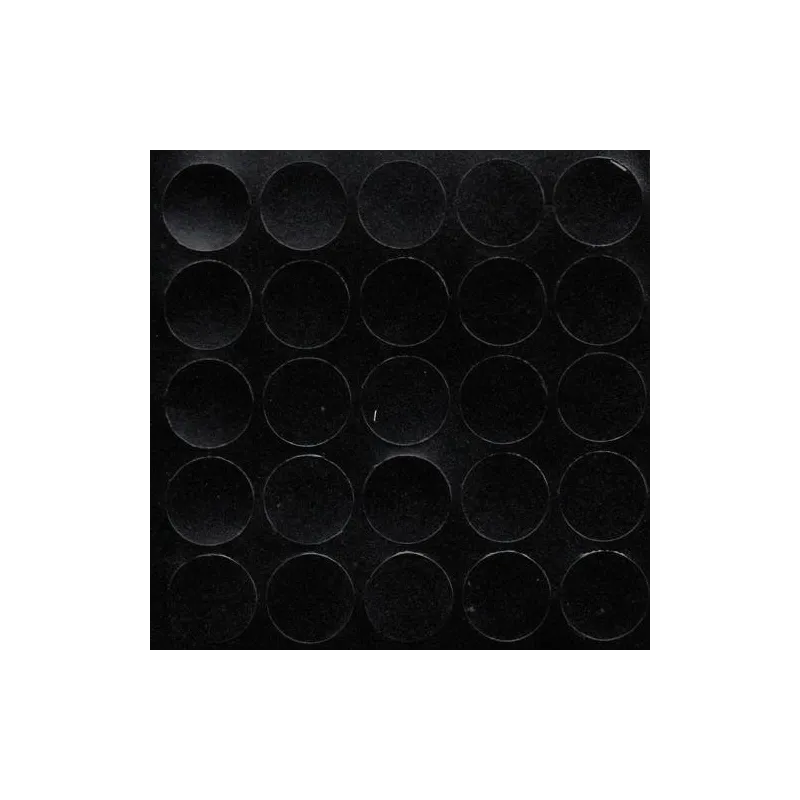 Cache autocollant / Noir lisse