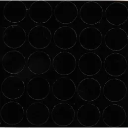 Cache autocollant / Noir brillant
