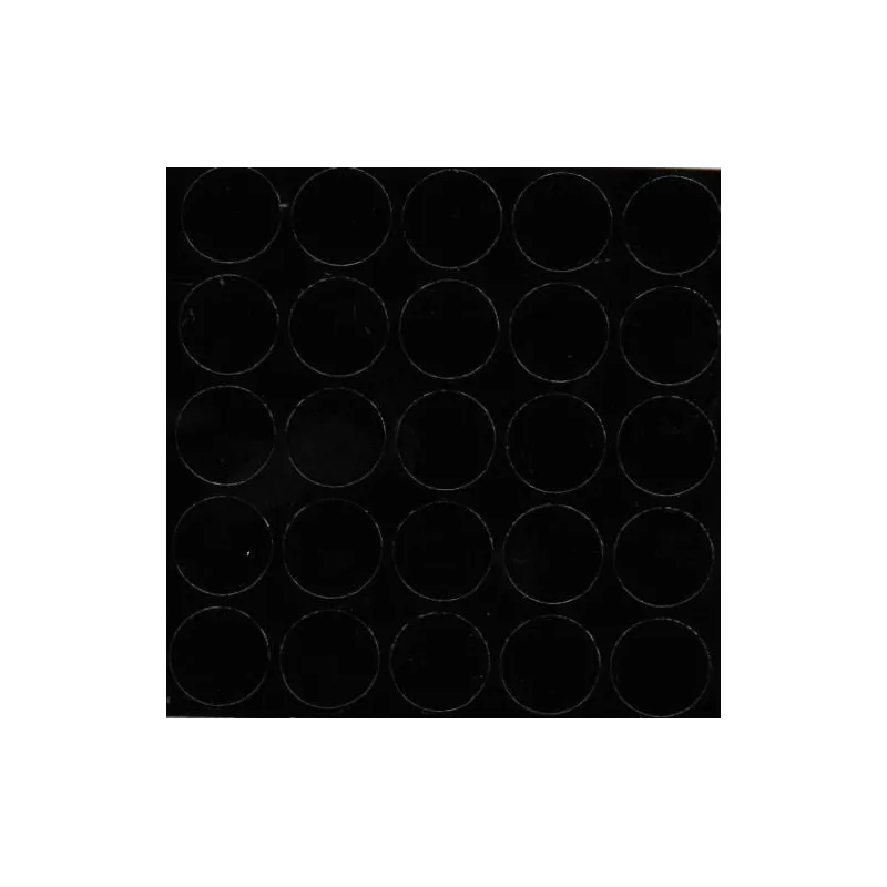 Cache autocollant / Noir brillant