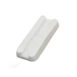 Patin glisseur à clouer en PVC mini – Blanc / 10 pièces