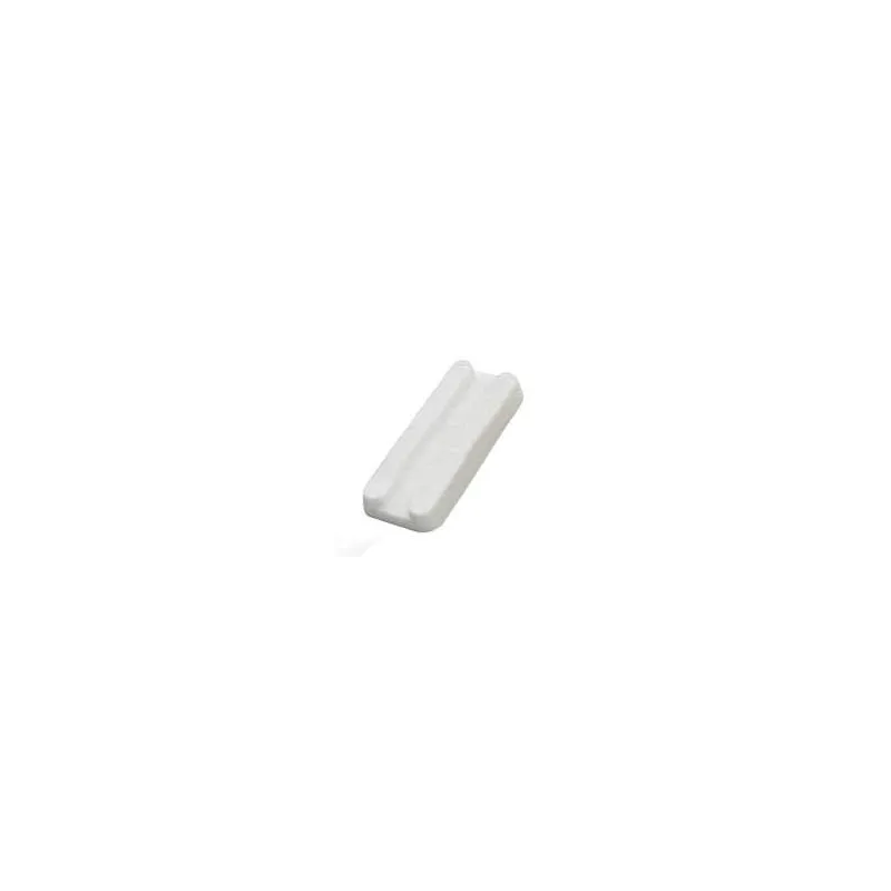 Patin glisseur à clouer en PVC mini – Blanc / 10 pièces