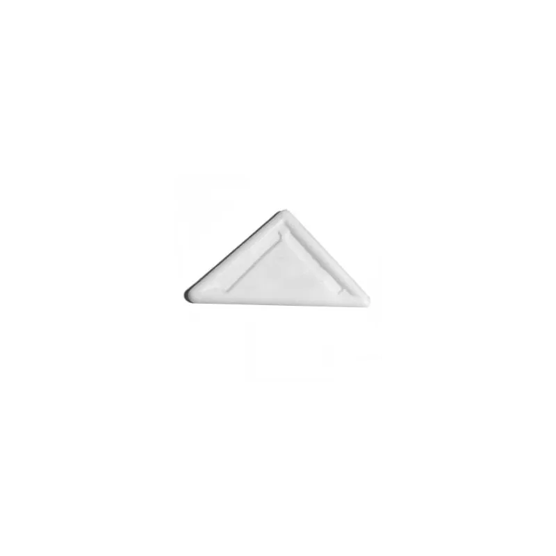 Patins triangulaires – blancs, 10 pièces
