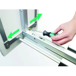 Porte-aliments Dispensa en fil métallique / chrome