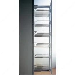 Rangement de cuisine Dispensa / métallique gris