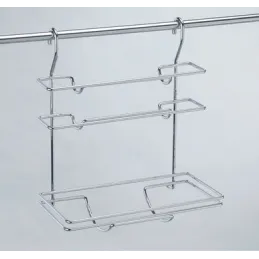 Étagère suspendue pour papier et film / Chrome