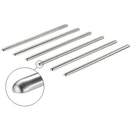 Barre de support autocollante / Inox – lot de 6 pièces