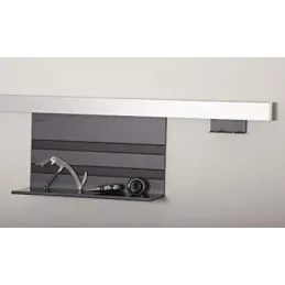 Profilé en aluminium pour étagères suspendues Linero Mosaiq / set