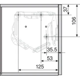 Kit de mécanismes de levage Aventos HK-S