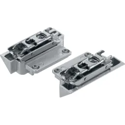Fixation HK-S pour portes en aluminium / lot de 2 pièces
