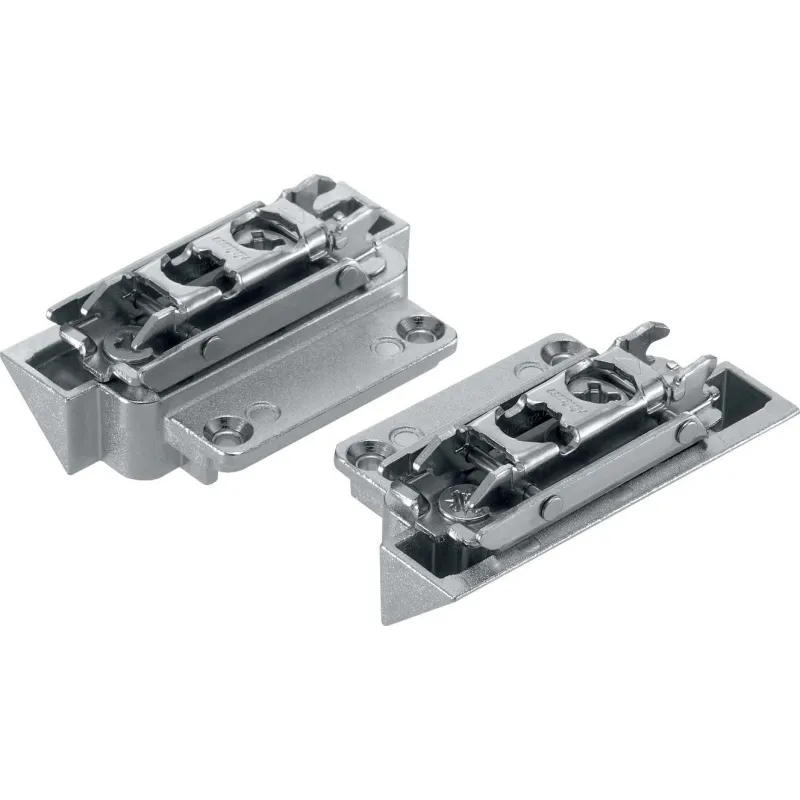Fixation HK-S pour portes en aluminium / lot de 2 pièces